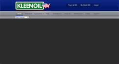 Desktop Screenshot of kleenoilusa.com